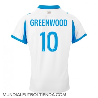 Camiseta Olympique de Marseille Mason Greenwood #10 Primera Equipación Replica 2025-26 mangas cortas Camiseta Olympique de Marseille Mason Greenwood #10 Primera Equipación Replica 2025-26 mangas cortas